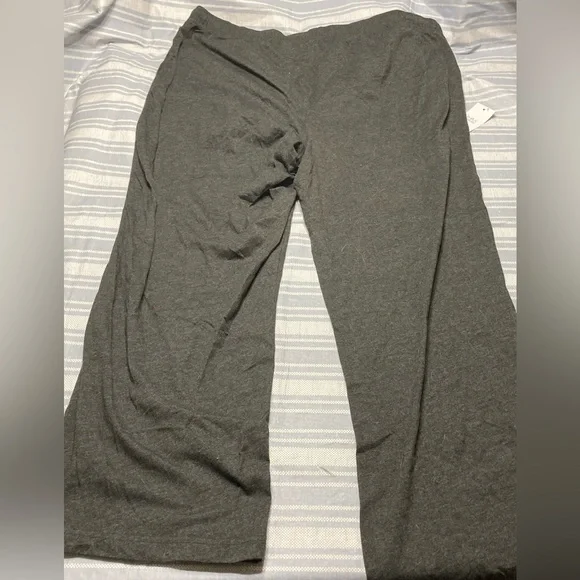 NWT Croft & Barrow charcoal gray “The Knit Sleep Pants.” - Picture 5 of 5